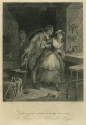 Barnaby Rudge : Dolly Varden et Joe Willet